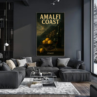 Amalfi Coast Italy Poster Wall Art Decor 18x24 Print