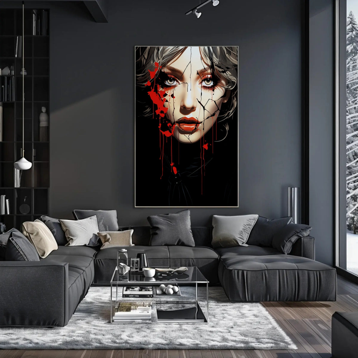 Fractured Beauty Poster