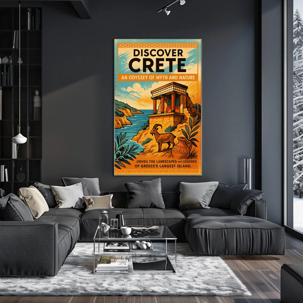 Discover Crete Poster