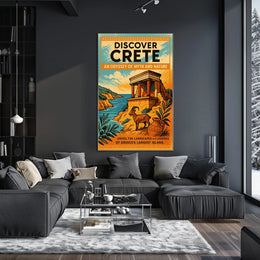 Discover Crete Poster