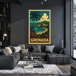 Grenada Travel Poster