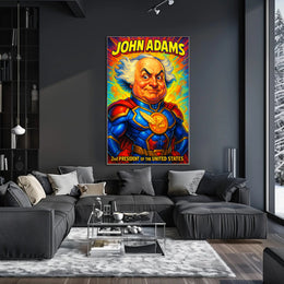 John Adams 2nd President Poster PosterGoat