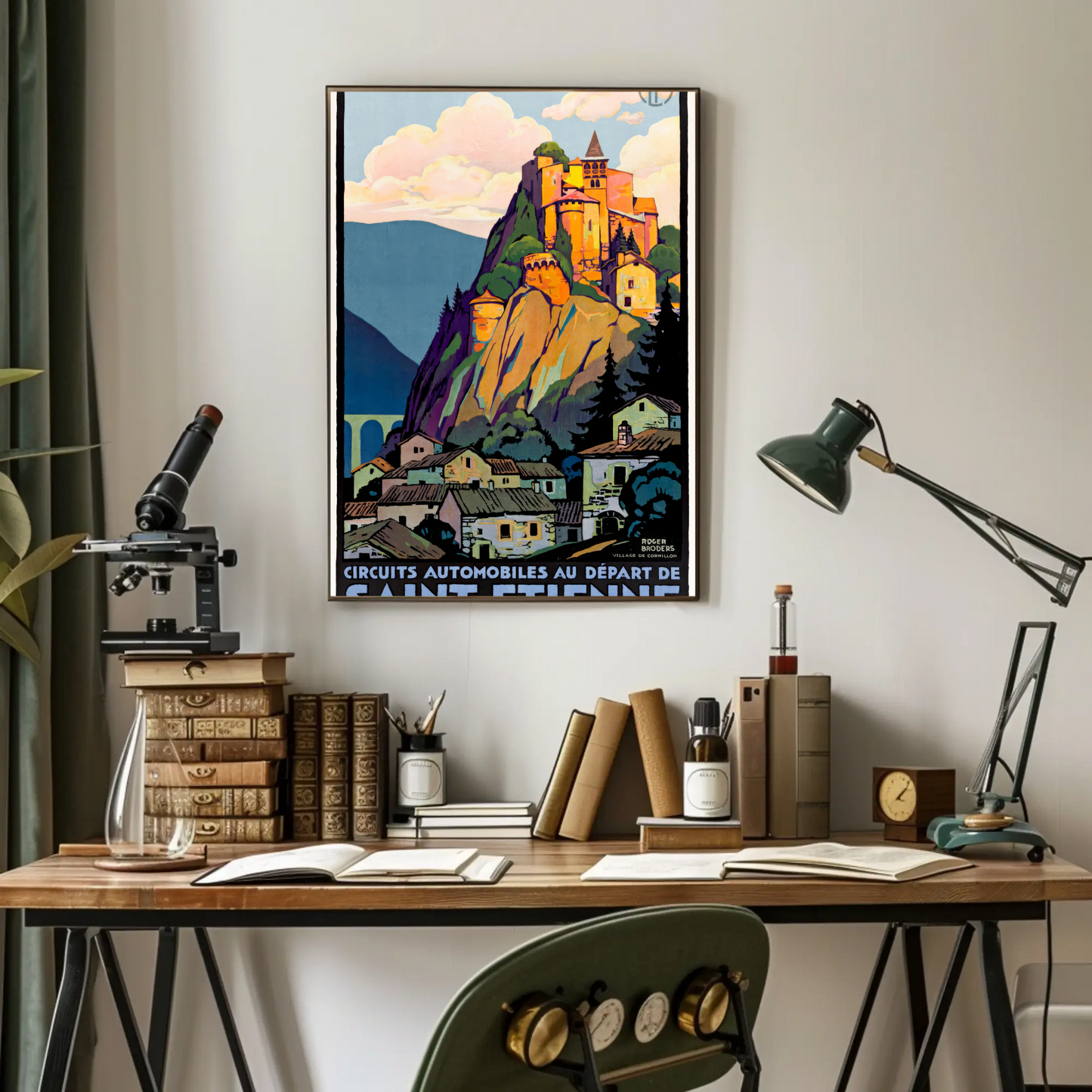 Saint-Étienne, France Poster