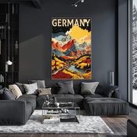 Germany A Scenic Journey Poster