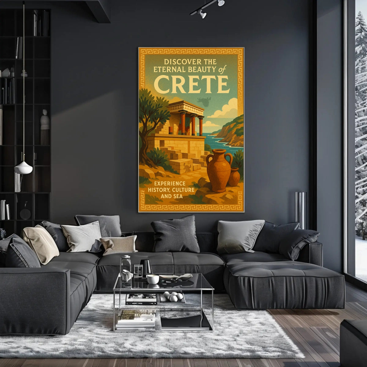 Discover The Eternal Beauty Of Crete Poster