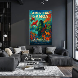 American Samoa Exquisite Nature National Park Poster