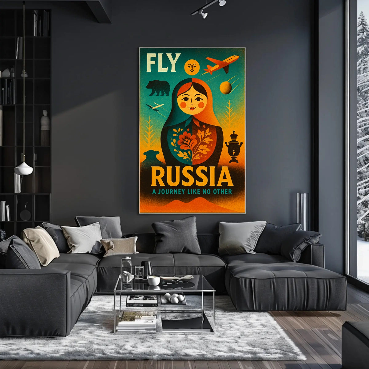 Fly Russia A Journey Like No Other Poster