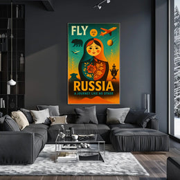Fly Russia A Journey Like No Other Poster