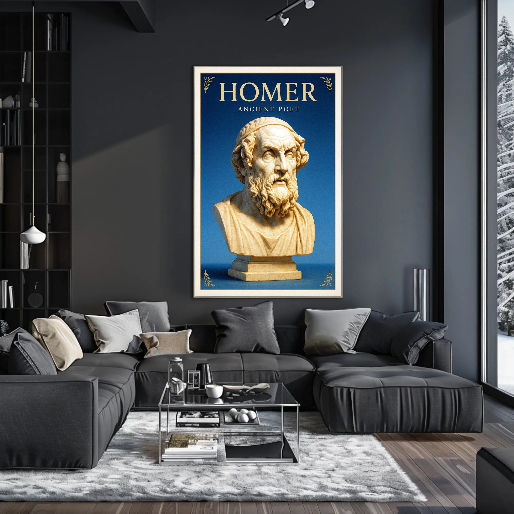 Homer Ancient Poet Poster PosterGoat
