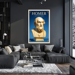 Homer Ancient Poet Poster PosterGoat