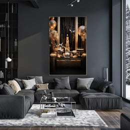 Luxurious Gold Celebration Poster