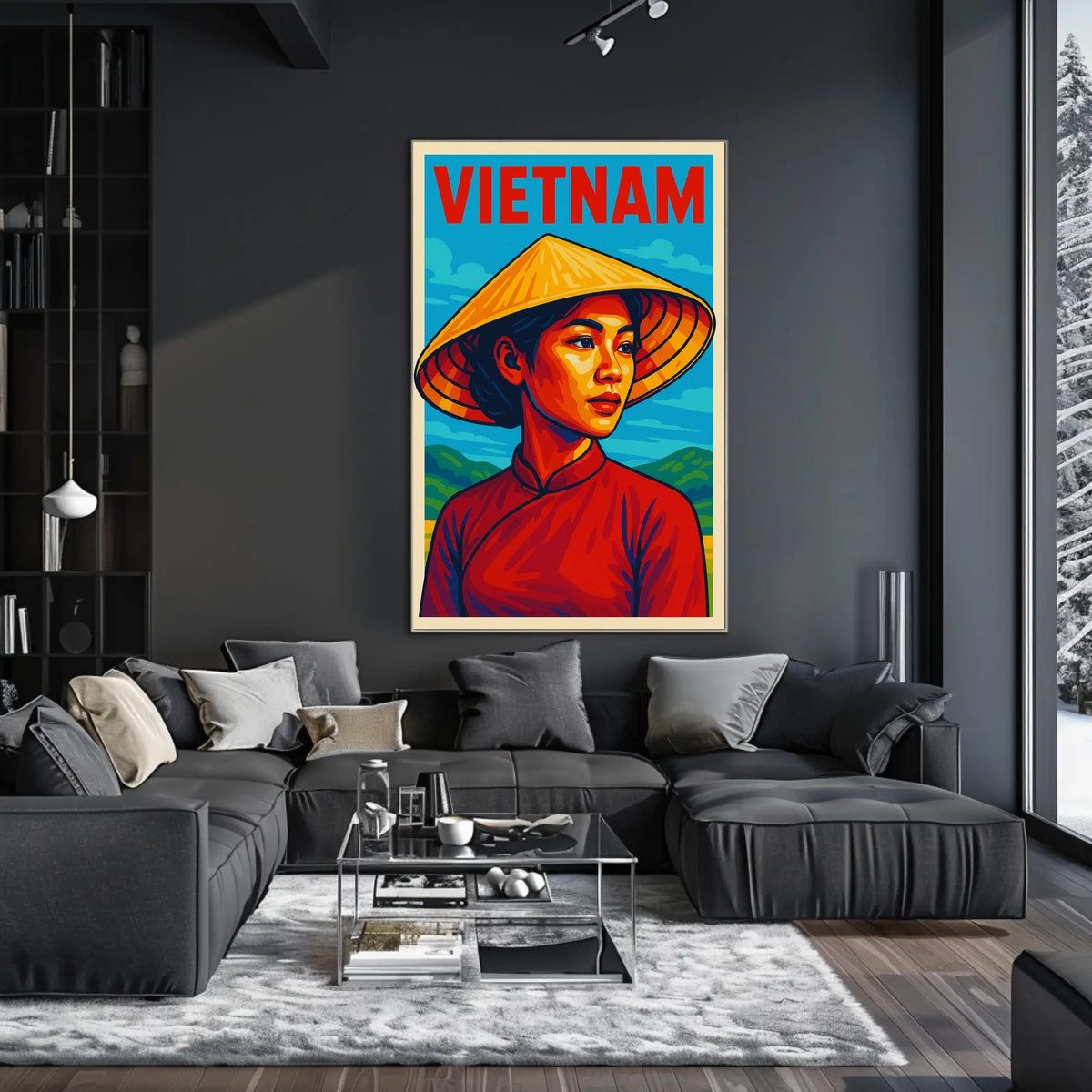 Vietnam Cultural Portrait Poster