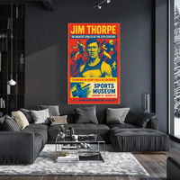 Jim Thorpe Legendary Athlete Tribute Jim Thorpe Poster