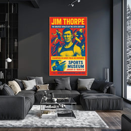 Jim Thorpe Legendary Athlete Tribute Jim Thorpe Poster