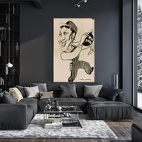 War Bond Caricature Poster PosterGoat