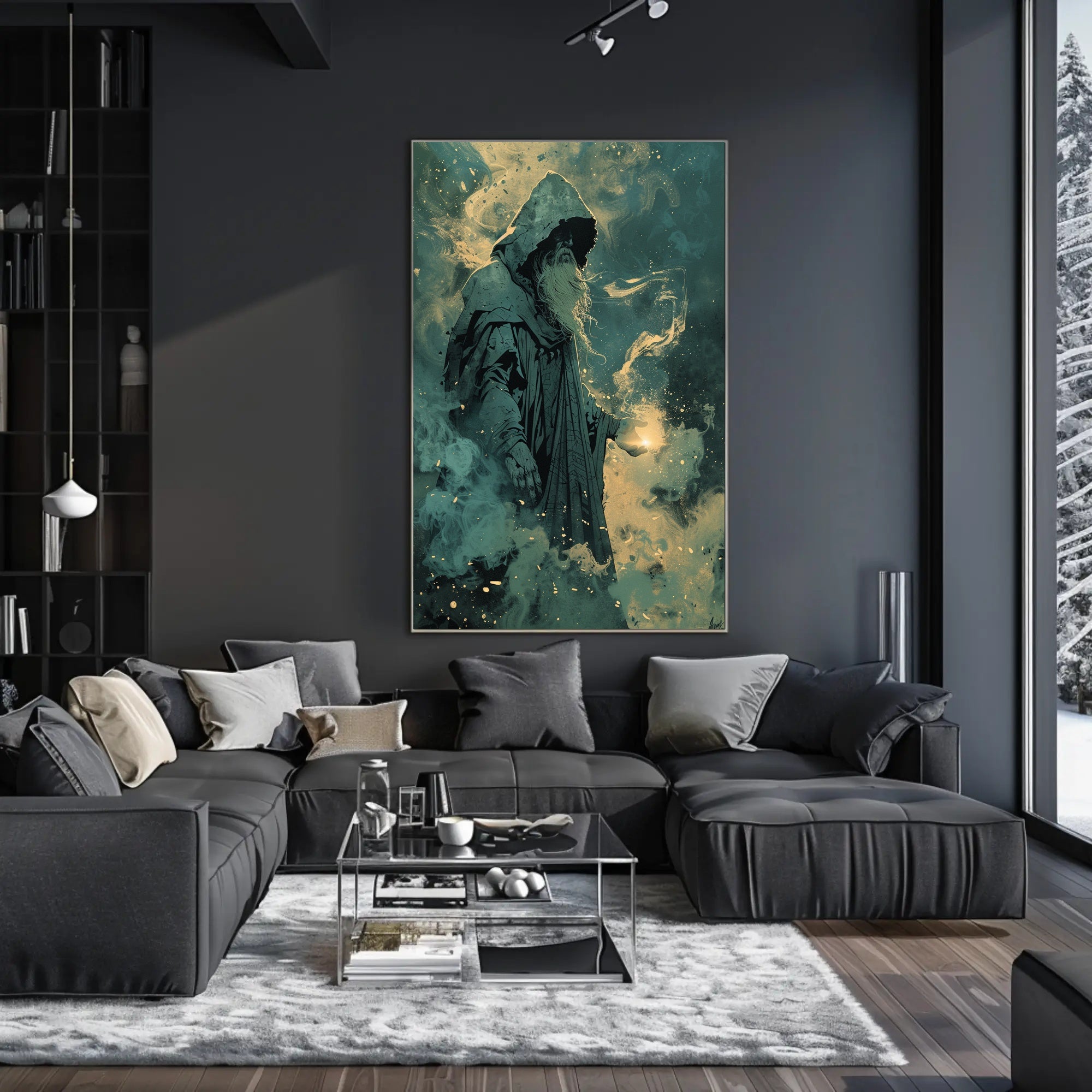 The Enigmatic Sorcerer Poster PosterGoat