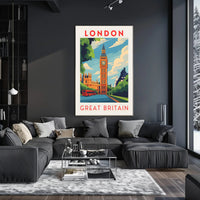 Big Ben Extravaganza: Iconic Travel Poster