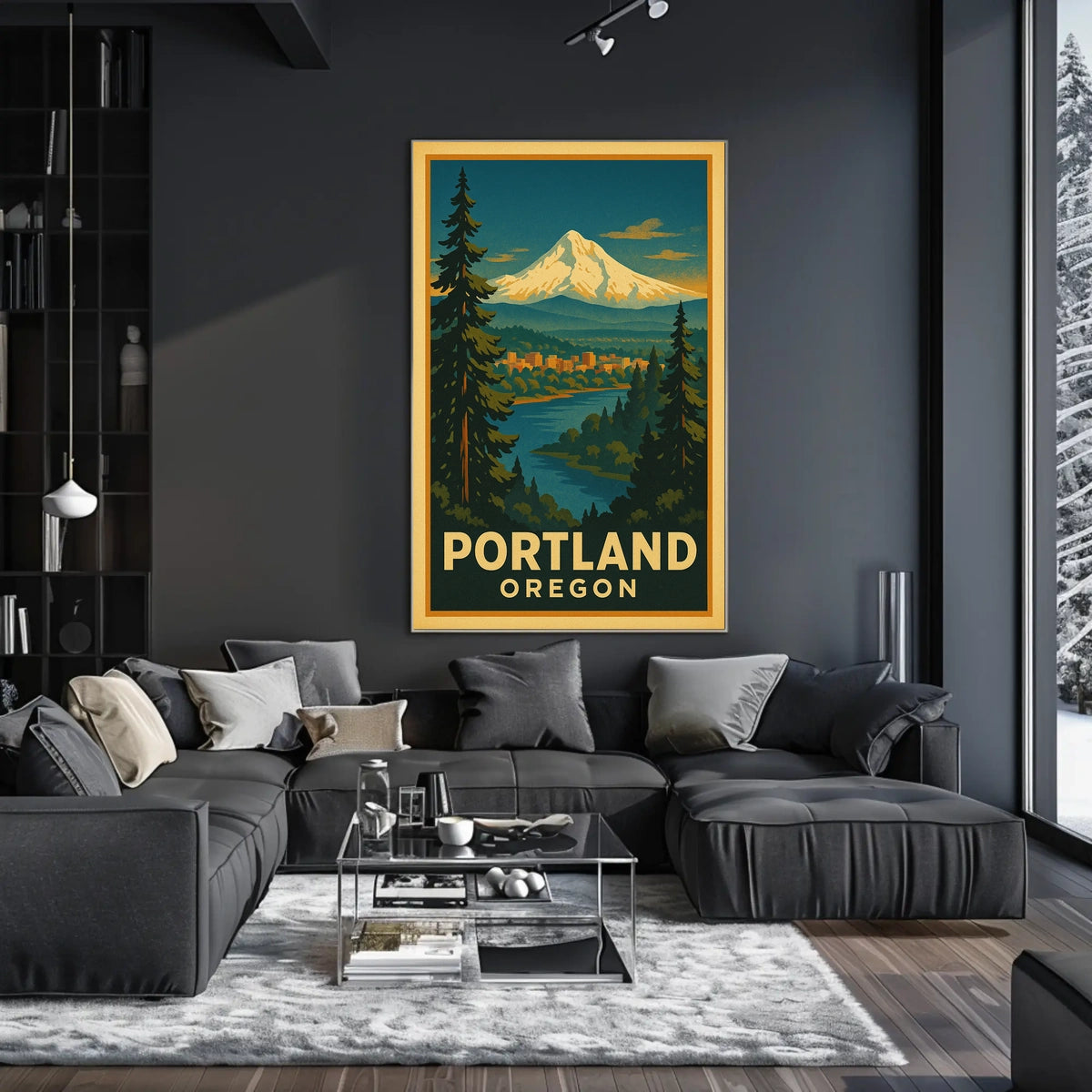 Portland, Oregon Poster
