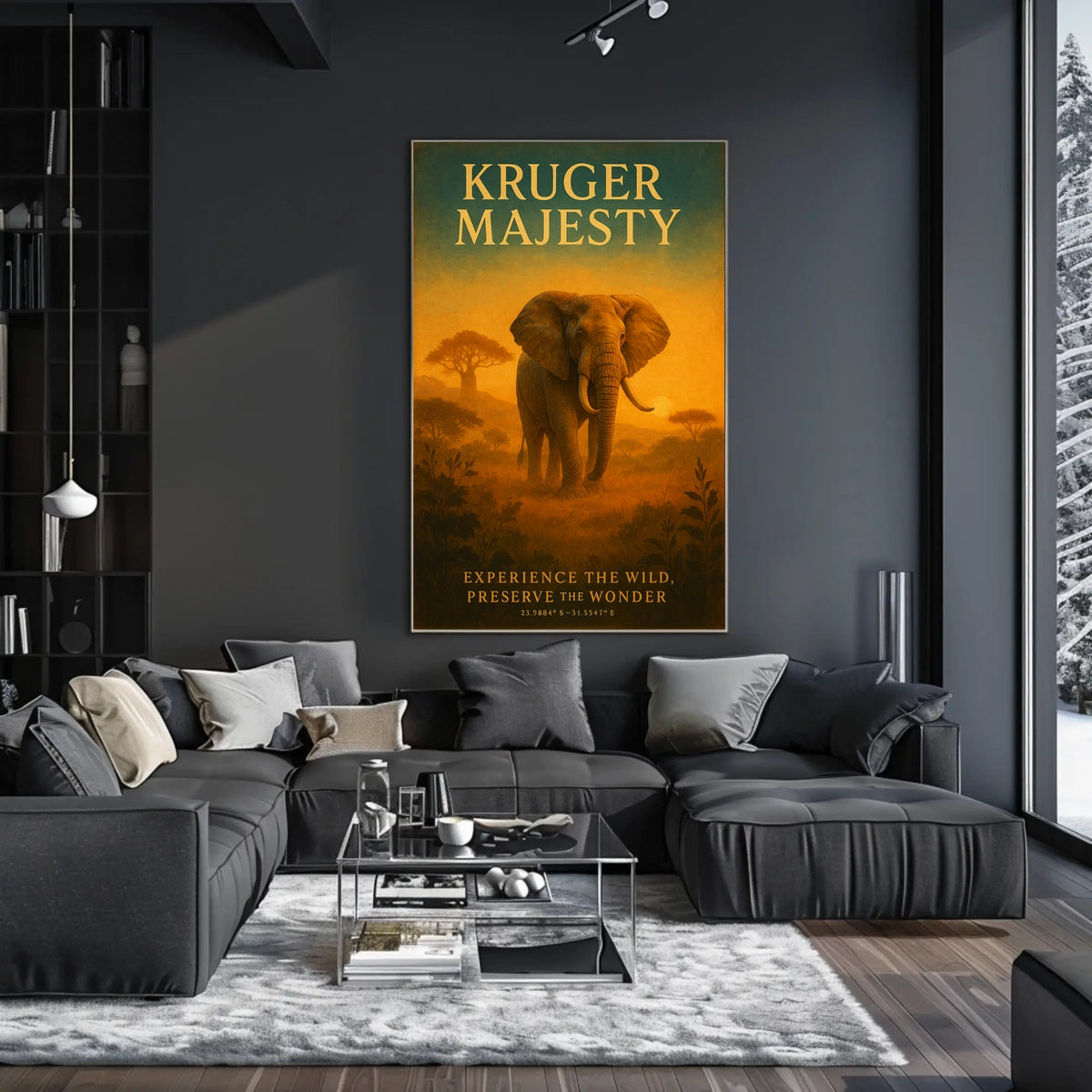 Kruger Majesty Poster