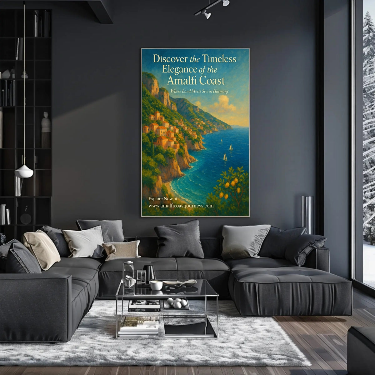 Discover the Timeless Elegance of the Amalfi Coast Poster