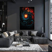 Cosmic Creation Abstract Art Space or Astronomy Poster