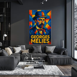 Georges Méliès Visionary Filmmaker Poster
