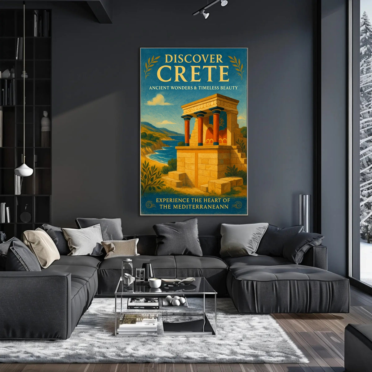 Discover Crete Poster