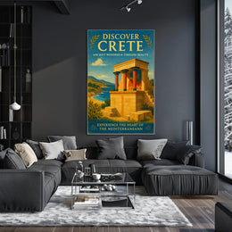 Discover Crete Poster