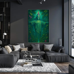 Enchanted Forest Guardian Poster