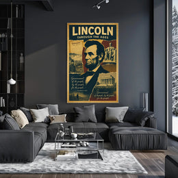 Abraham Lincoln Through the Ages Poster PosterGoat