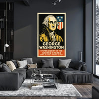 George Washington 1St President Poster