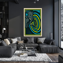 The Musical Elephant Poster