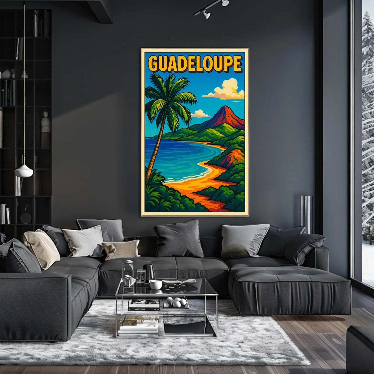 Guadeloupe Paradise Poster