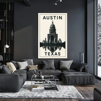 Austin, Texas Skyline Poster