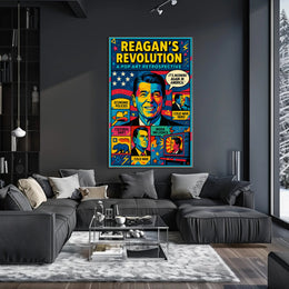Reagan's Revolution Poster PosterGoat