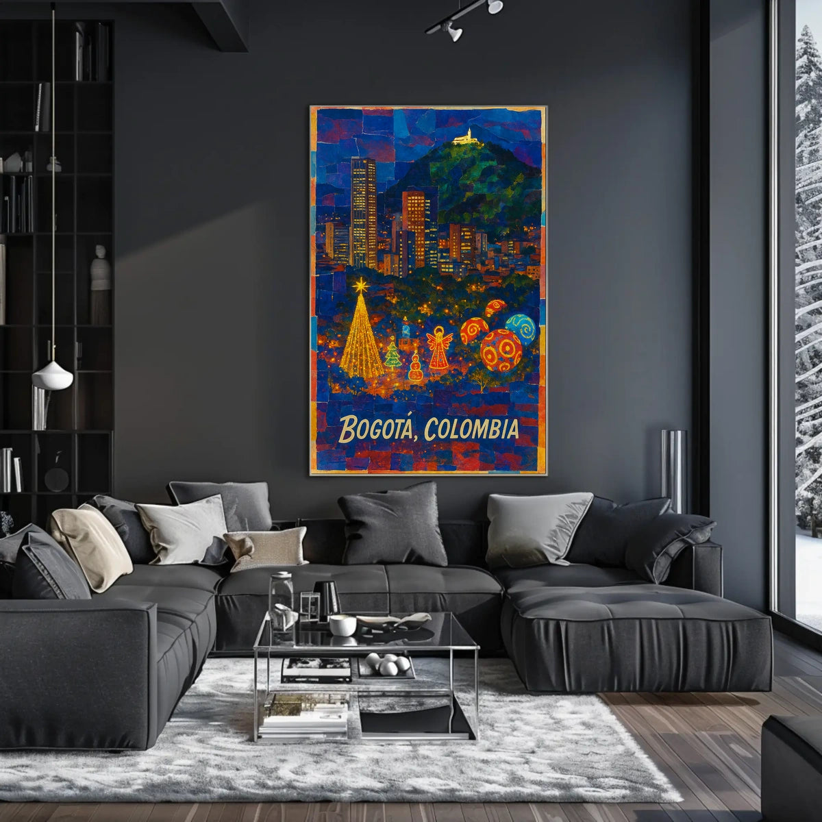 Bogotá, Colombia Festive Nights Poster
