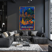 Bogotá, Colombia Festive Nights Poster