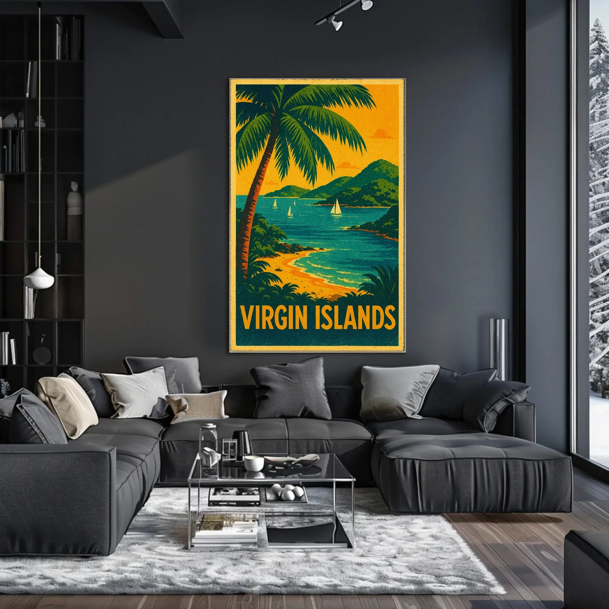 Virgin Islands Paradise Poster