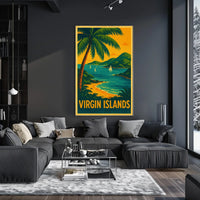 Virgin Islands Paradise Poster