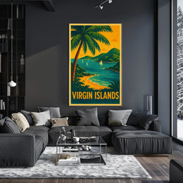 Virgin Islands Paradise Poster