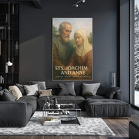 Saints Joachim And Anne Poster