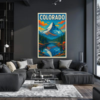 Colorado Mountain Landscape Poster