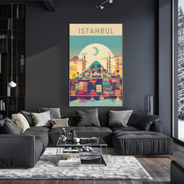 Vibrant Istanbul Poster