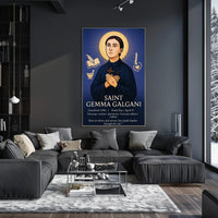 Saint Gemma Galgani Poster PosterGoat