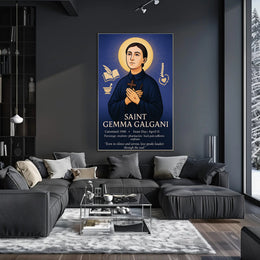 Saint Gemma Galgani Poster PosterGoat