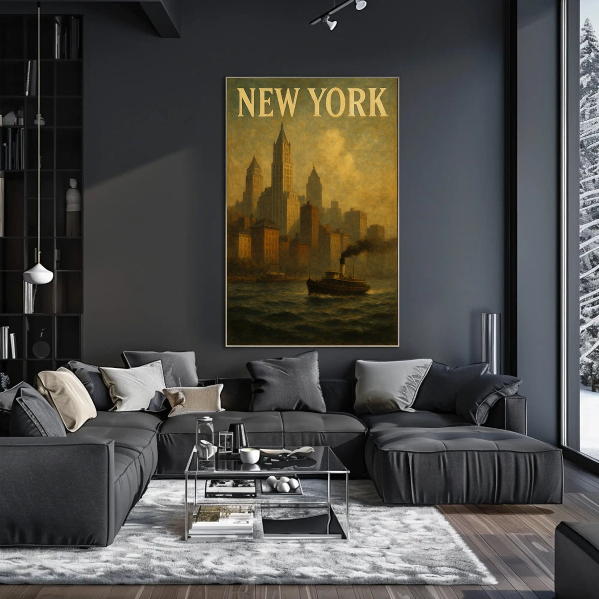 New York Cityscape Poster
