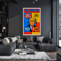 Donald Trump Presidential Era Political or Propaganda Poster