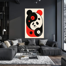 Panda Groove Poster