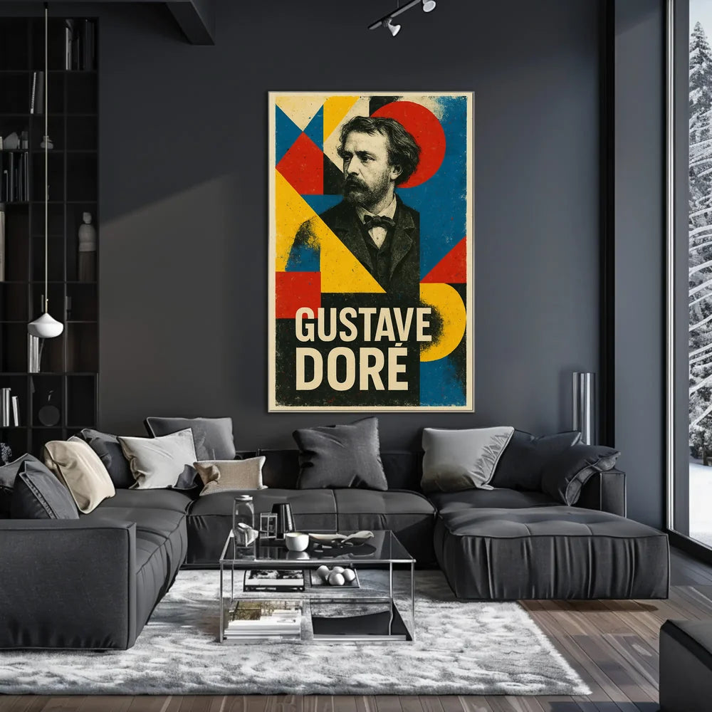 Vintage Car and Retro Attire Art Poster