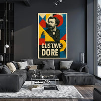 Vintage Car and Retro Attire Art Poster